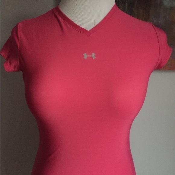 Under Armour Drifit Tee Pink - Picture 4 of 6